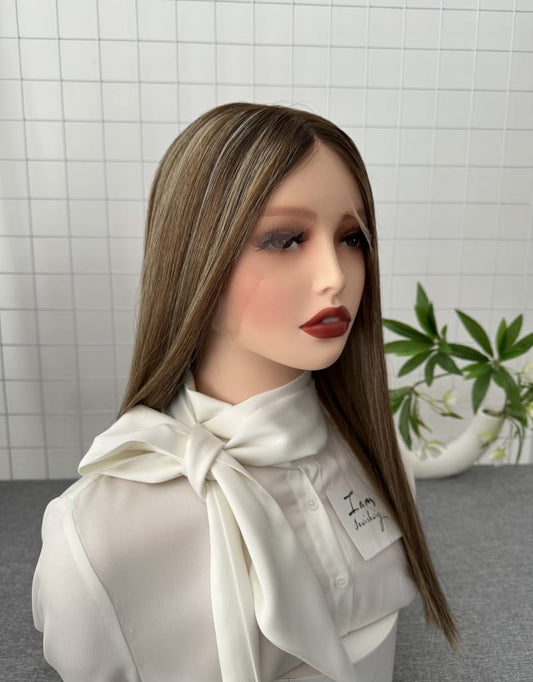 Lace Top Wig 20inches Light Layer Natural Straight