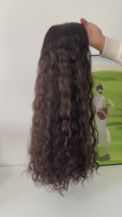 Lace Top Wig 26inch Slight Layer